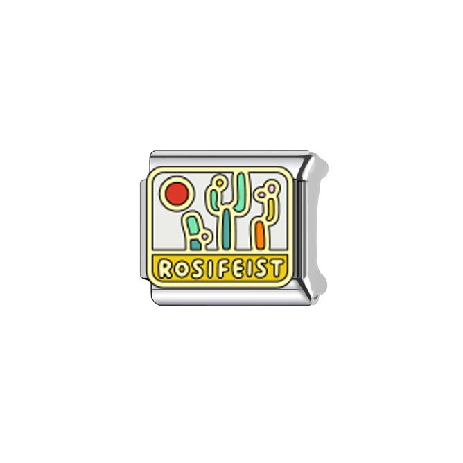 Wholesale Italian Charm Bracelet 9mm DIY Splicing Cute Creative Stainless Steel Composable Bracelet