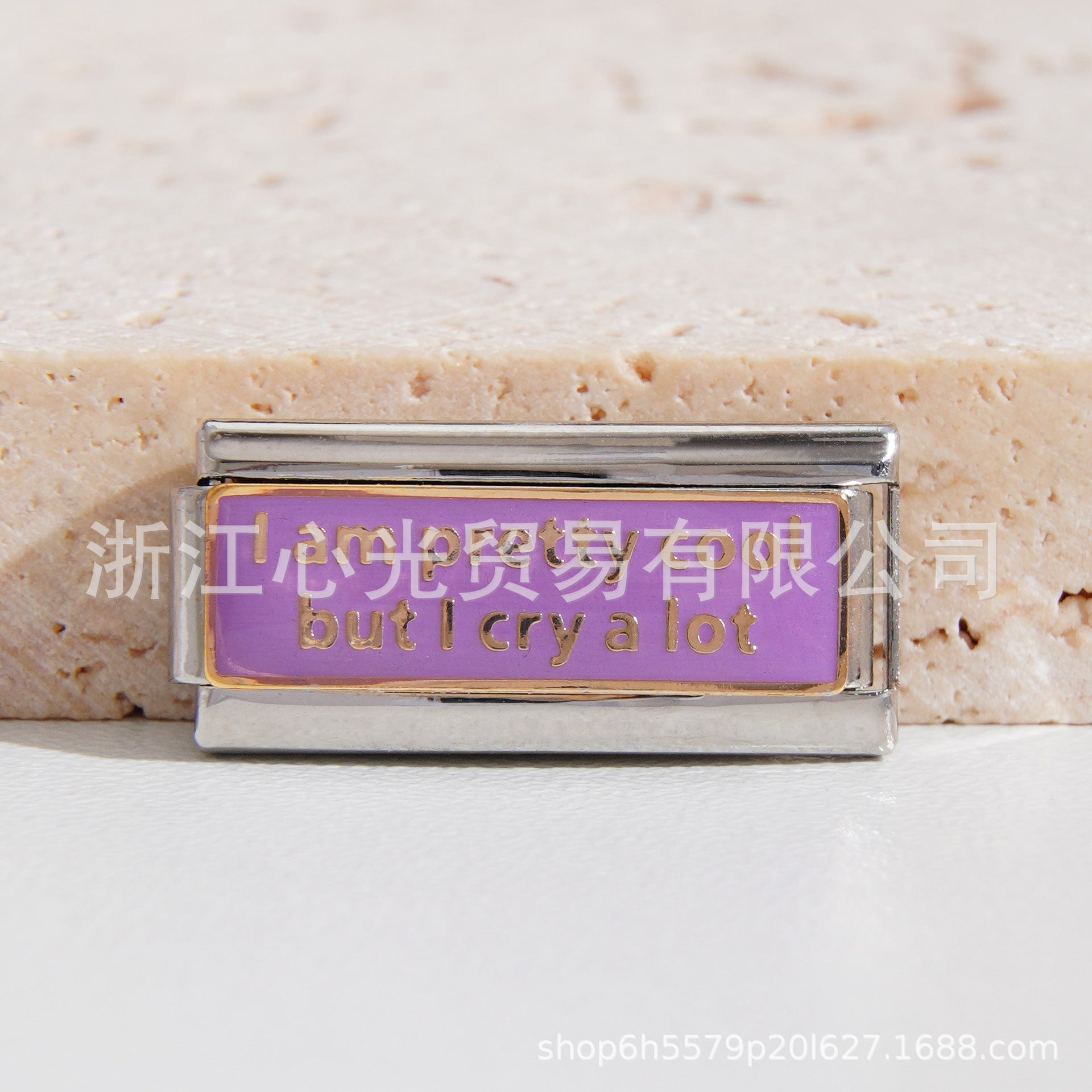 Wholesale 10pcs Italian Charm Bracelet 9mm DIY Splicing Stainless Steel Composable Bracelet