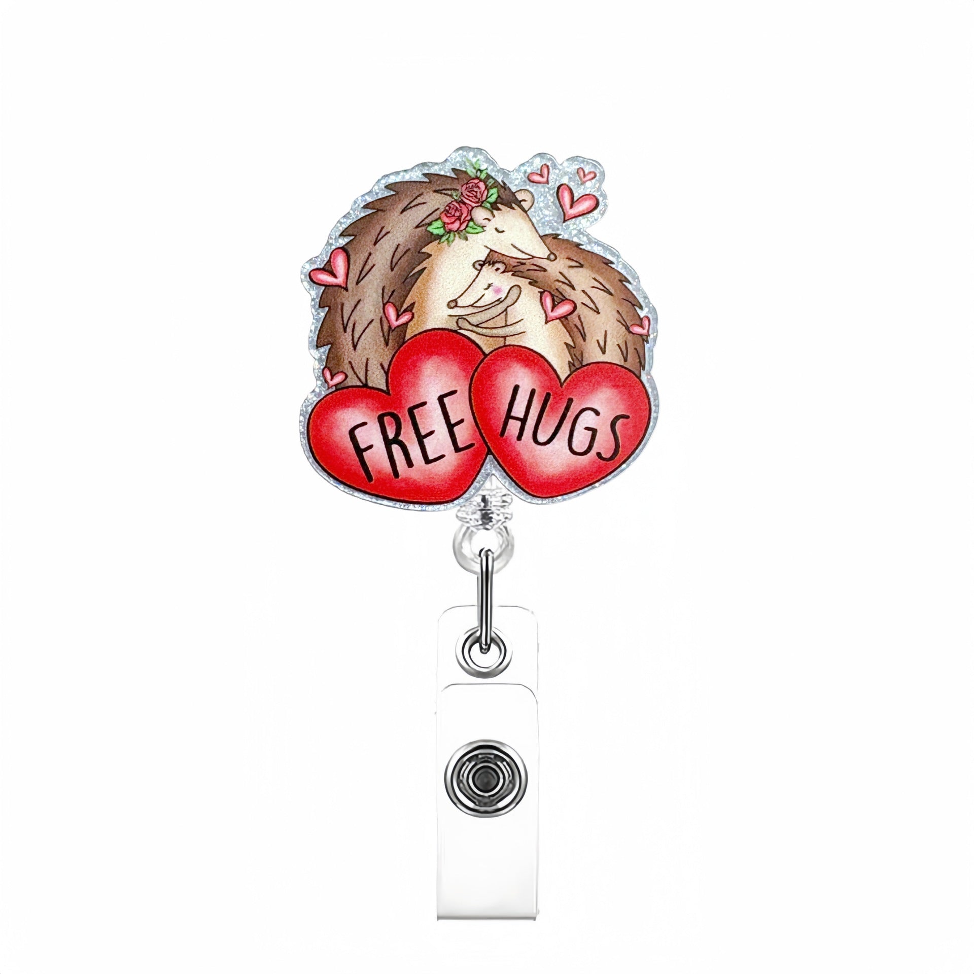Wholesale  Valentine' s Day Love Animal Romantic Badge Reels
