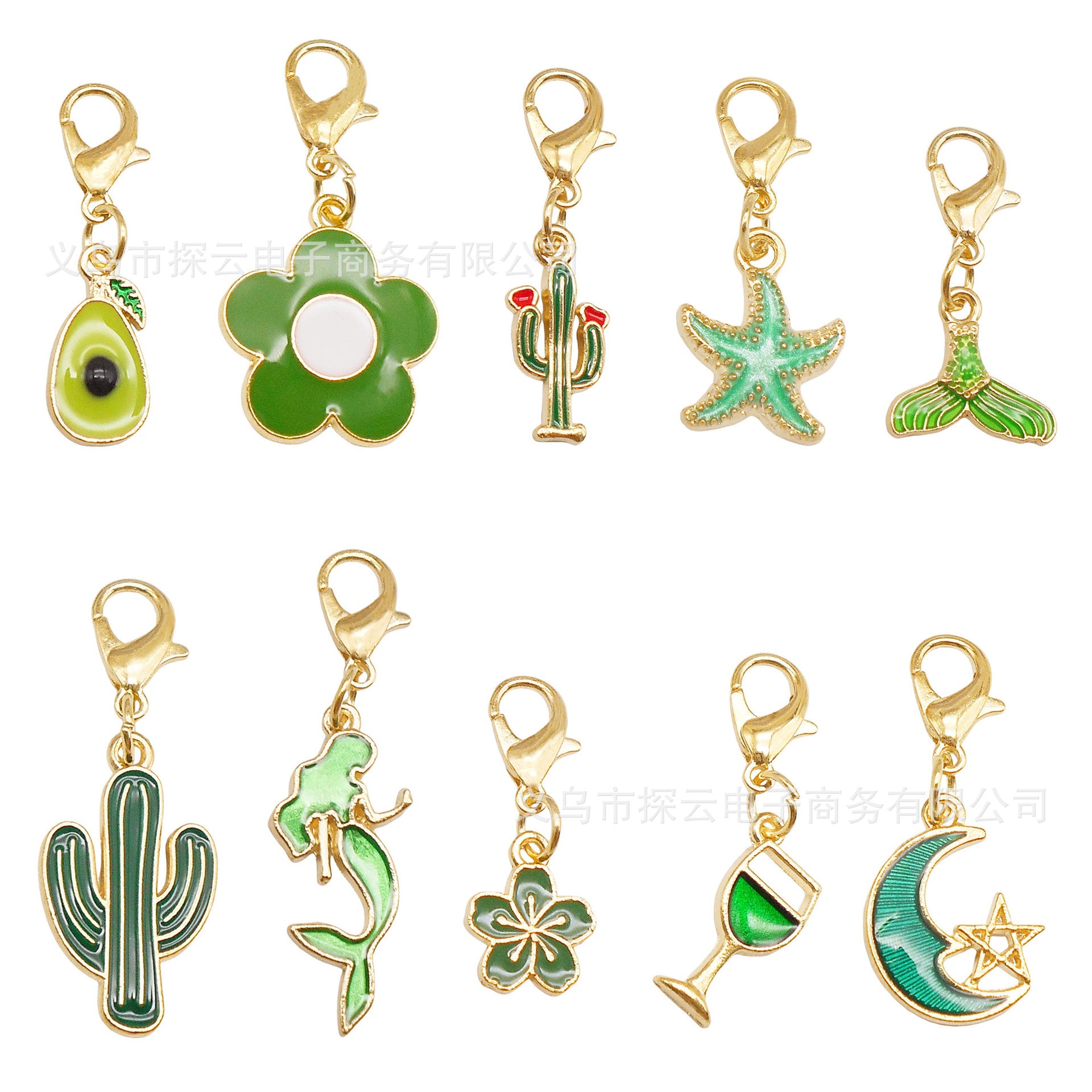 Wholesale Colorful Oil-Drip Charms