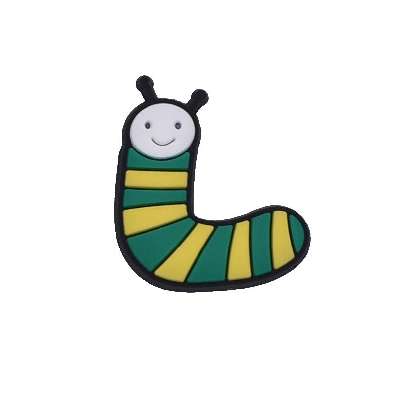 Wholesale Random 100pcs Animal Alphabet Series Shoes Accessories Shoes Charms