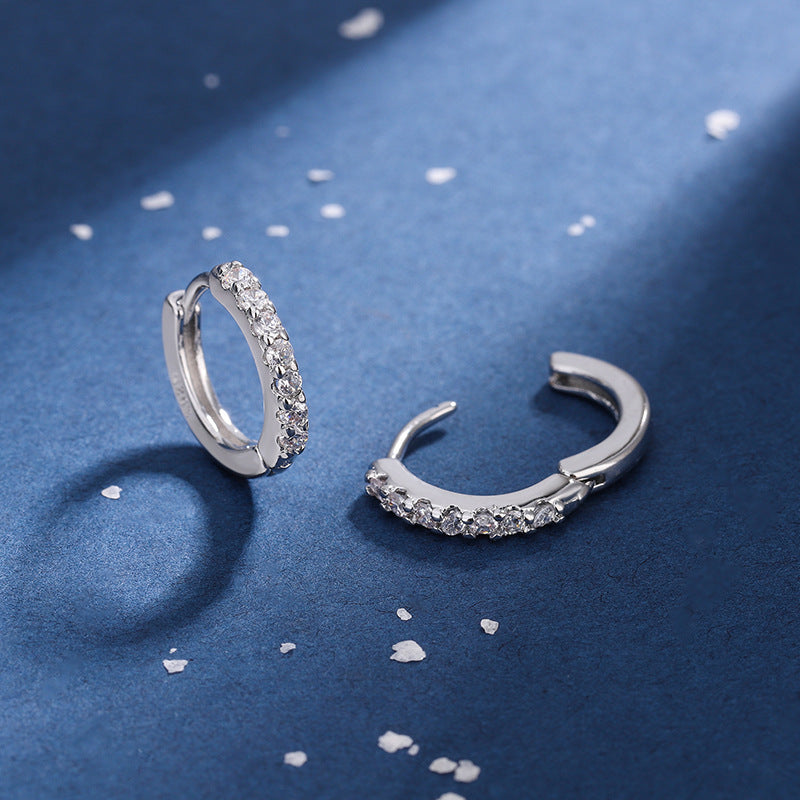 Wholesale 925 Diamond Copper Earrings