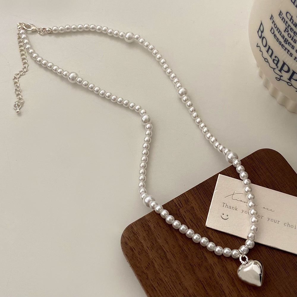 Wholesale  pearl necklace jewelry  light luxury light luxury niche design necklace