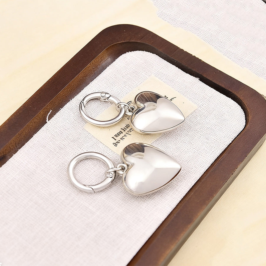 Wholesale Chic Vintage Heart Shoe Buckles Zinc Alloy For Boots DIY Bag Charm Car Key Accessory