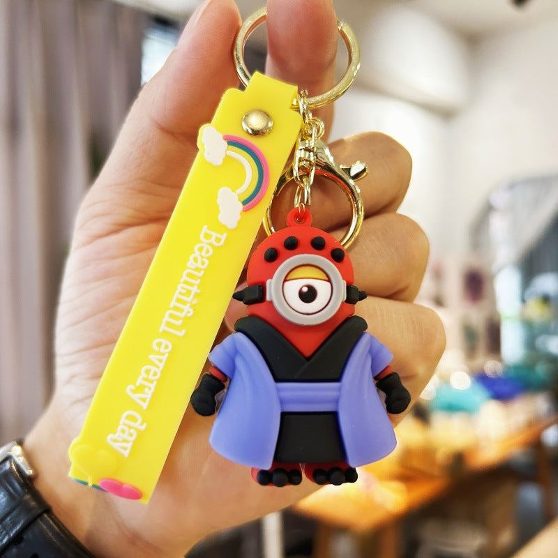 Wholesale Cartoon PVC Soft Glue Keychain ACCVIP-KC-WuY005