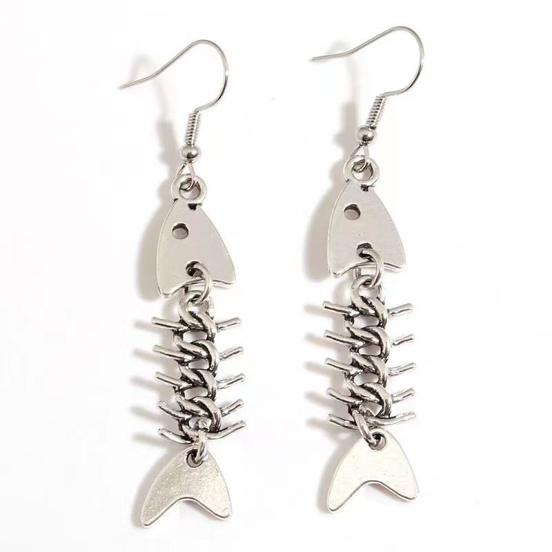 Wholesale Fish Bone Fishbone Necklace suit
