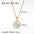 Wholesale stainless steel 18K gold plated twelve zodiac necklace