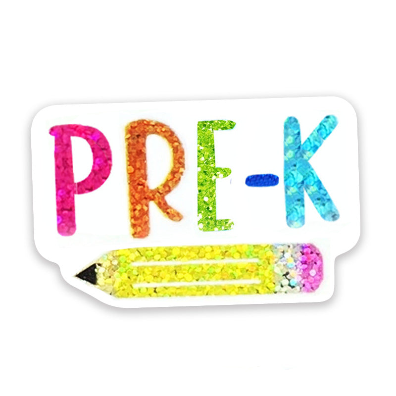 Wholesale teacher brooch school season back to school grade brooch