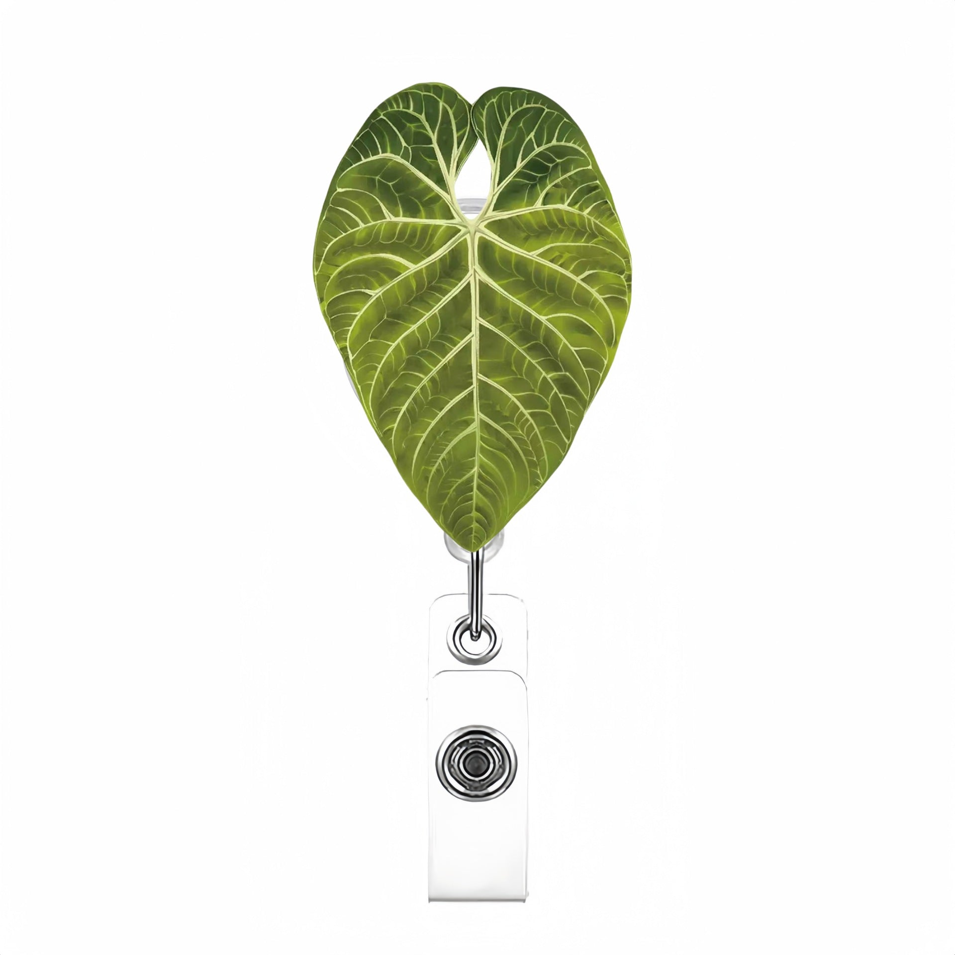 Wholesale Leaf Retractable Keychain Badge Reels