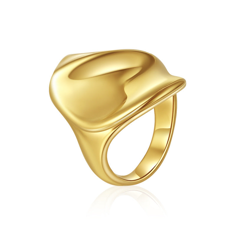 Wholesale Retro Diamond Ring Stainless Steel Fashion Accessory