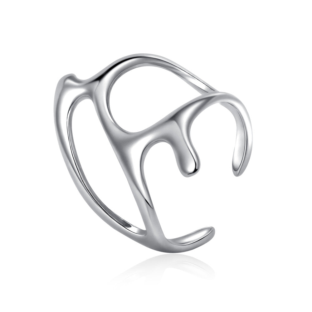 Wholesale Retro Diamond Ring Stainless Steel Fashion Accessory