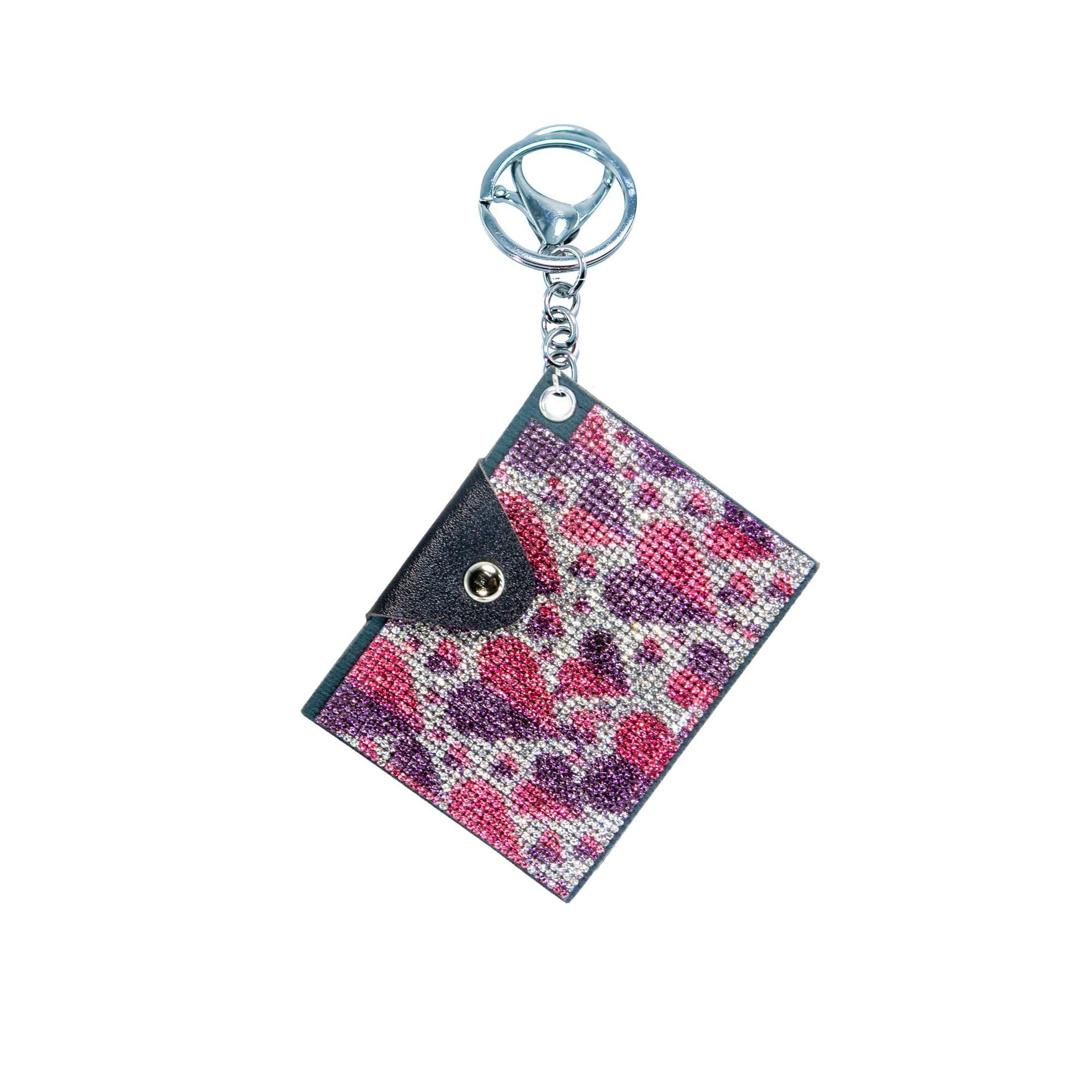Wholesale  Card Holder Keychain Diamond Wallet
