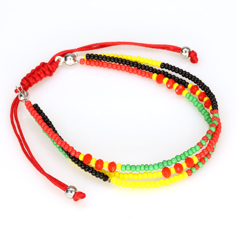 Wholesale Handmade Woven Rice Bead Bracelets