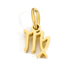 Wholesale Twelve Zodiac Stainless Steel DIY Pendant