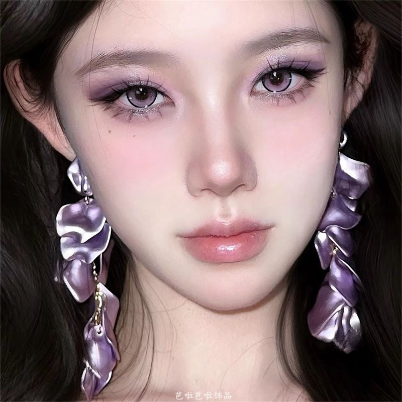 Wholesale Flower Tassel Pendant Earrings