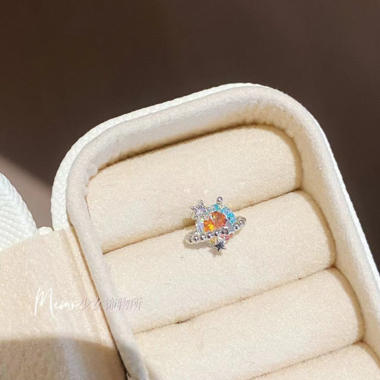 Wholesale  Love Cross Chain Tassel Ear Nail Earrings