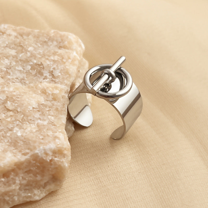 Wholesale Color  Couple Titanium Steel Rings