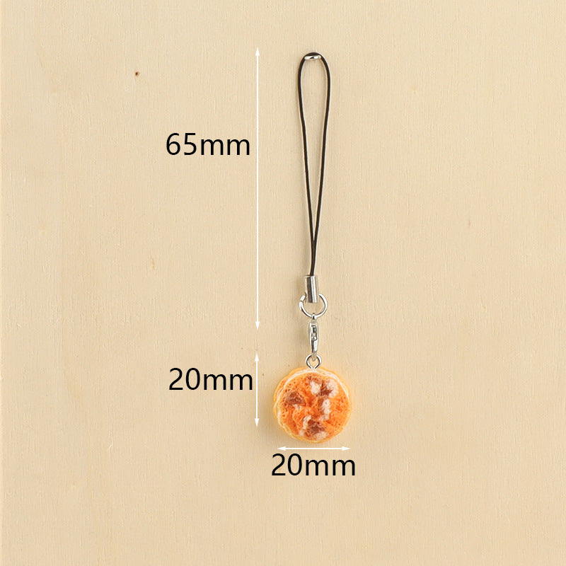 Wholesale Keychain Pendant Food Keychain