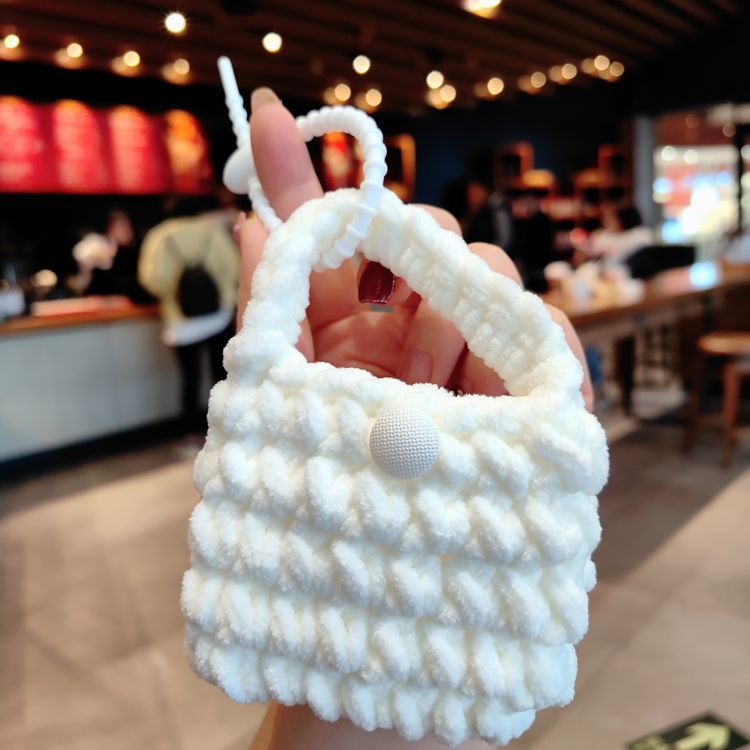 Wholesale Yarn Coin Purse Keychain Lanyard Keychain Keychain Wallet ACC-KC-AiLe001