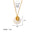 Wholesale  Shell Summer Beach Wind Stainless Steel Shell Starfish Necklace