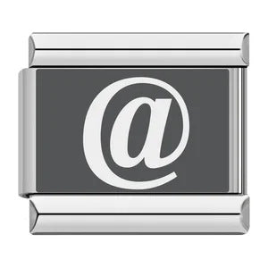 Wholesale Italian Charm Bracelet 9mm DIY Splicing Removable English Letters Stainless Steel Composable Bracelet