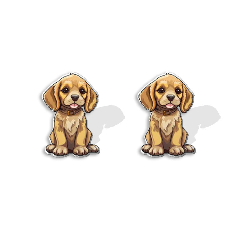 Wholesale Cartoon Cute Resin Earrings ACCVIP-ES-XiangLian022