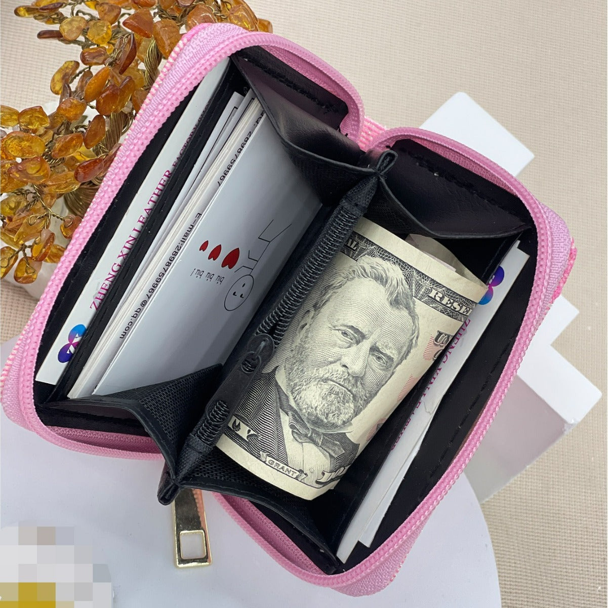 Wholesale  love pink small wallet