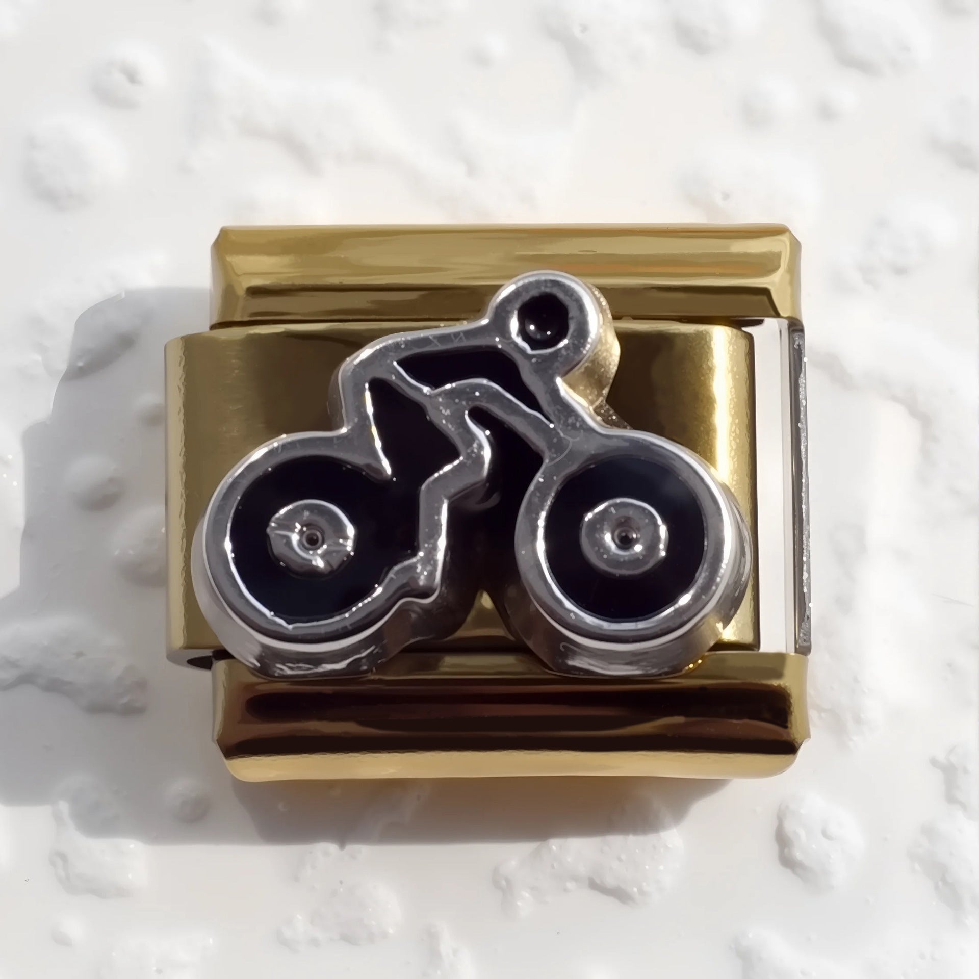 Wholesale 5pcs Italian Charm Bracelet 9mm DIY Splicing Sports Stainless Steel Composable Bracelet