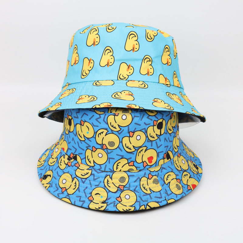 Wholesale  duckling digital printing fisherman hat bucket hat