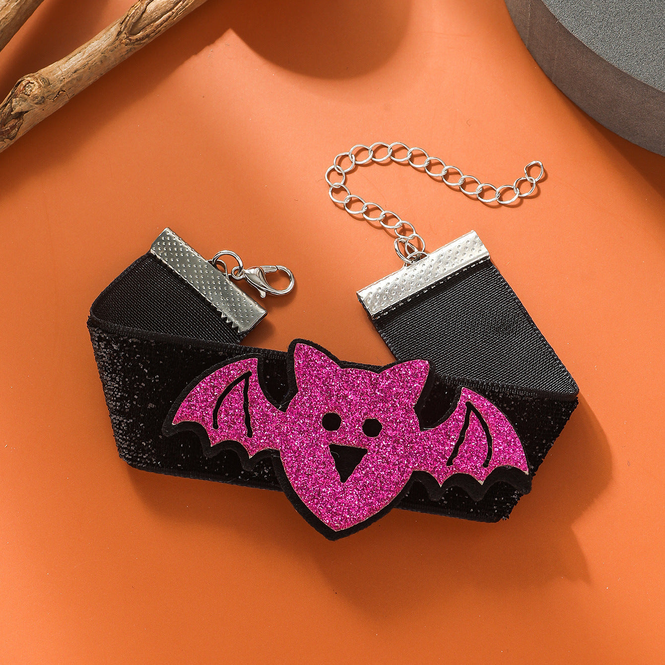 Wholesale Halloween Cartoon Cute Pumpkin Bat Bracelet ACC-BT-JunJie015