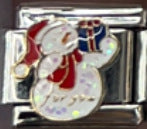 Wholesale Italian Charm Bracelet 9mm DIY Splicing Cartoon Christmas Series Titanium Steel  Composable Bracelet