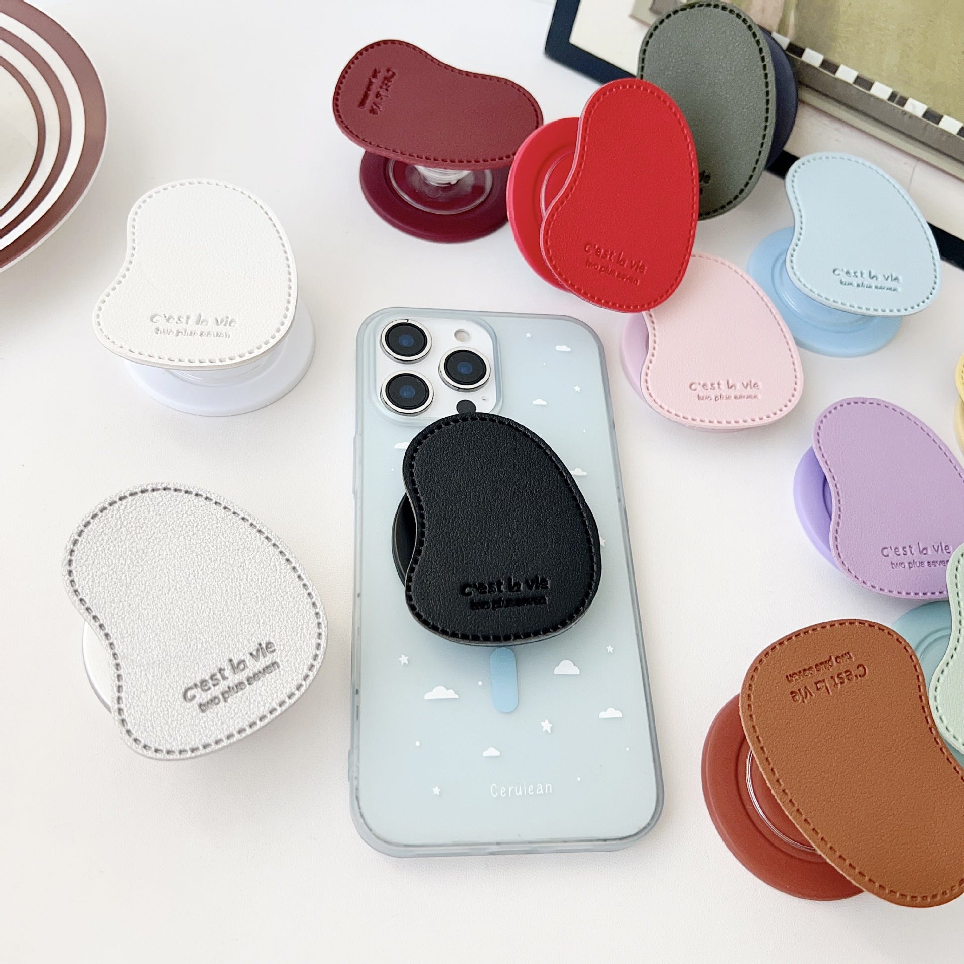 Wholesale Film-textured potato-shaped creative phone holder