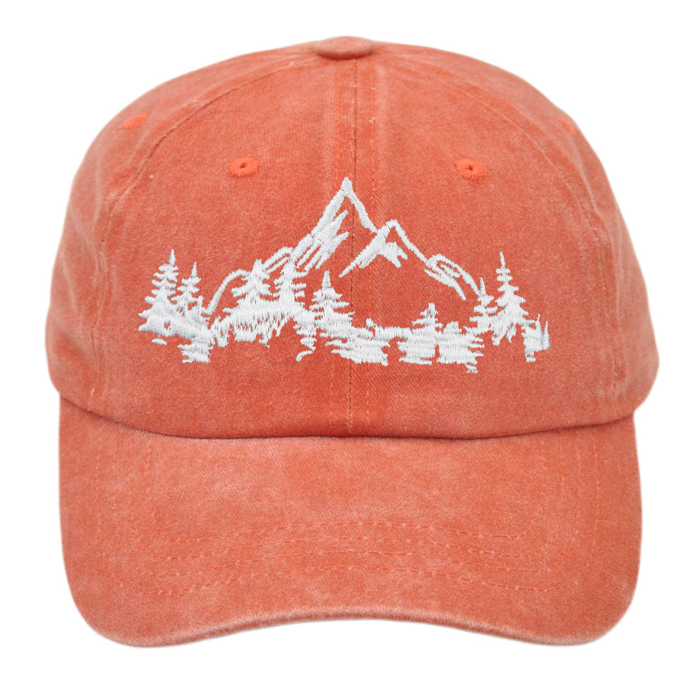 Wholesale Embroidered Mountain Forest Baseball Cap Peaked Cap ACC-HT-PeiNi002