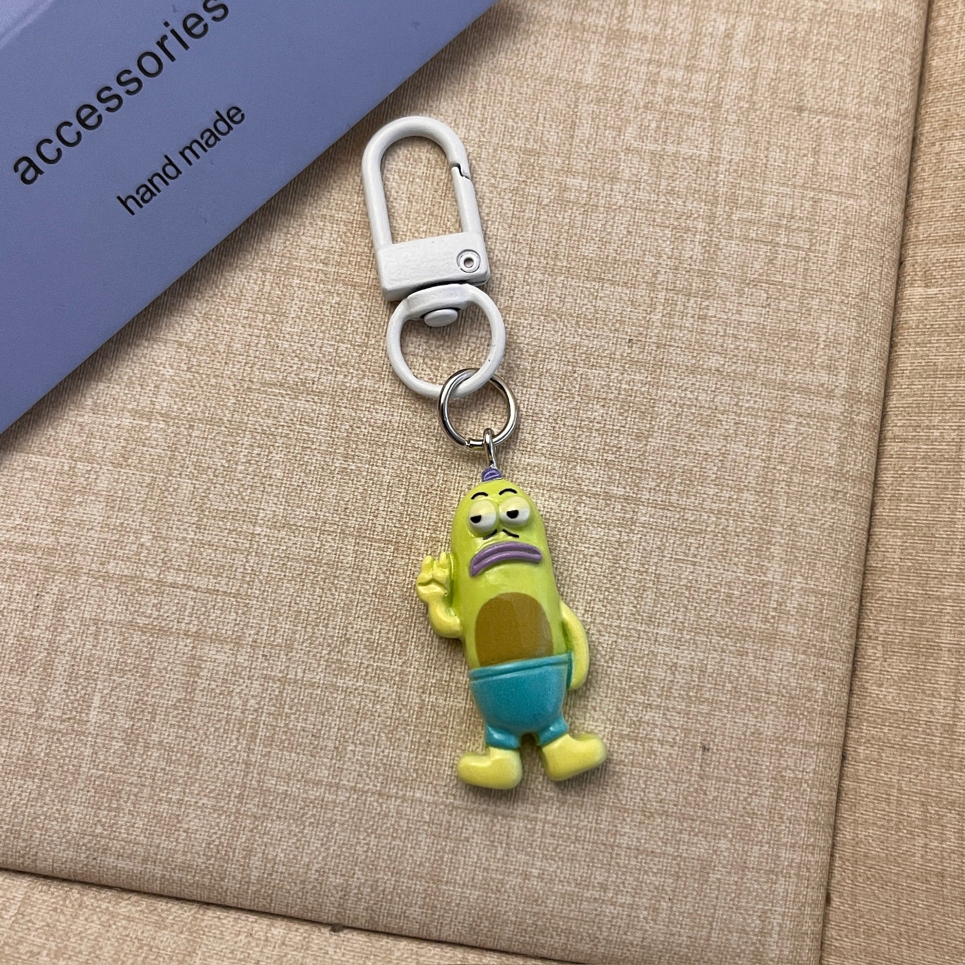 Wholesale Cartoon Quirky Fish Keychain Bag Charm Decorative Accessory Gift