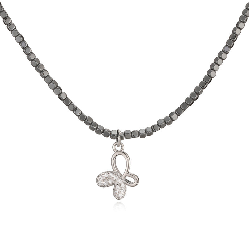 Wholesale Gold Tone Stainless Steel Heart Pendant Necklace With Zircon Fashion Jewelry Accessory Casual Layering Necklace For Women Gift And Boutique Resale