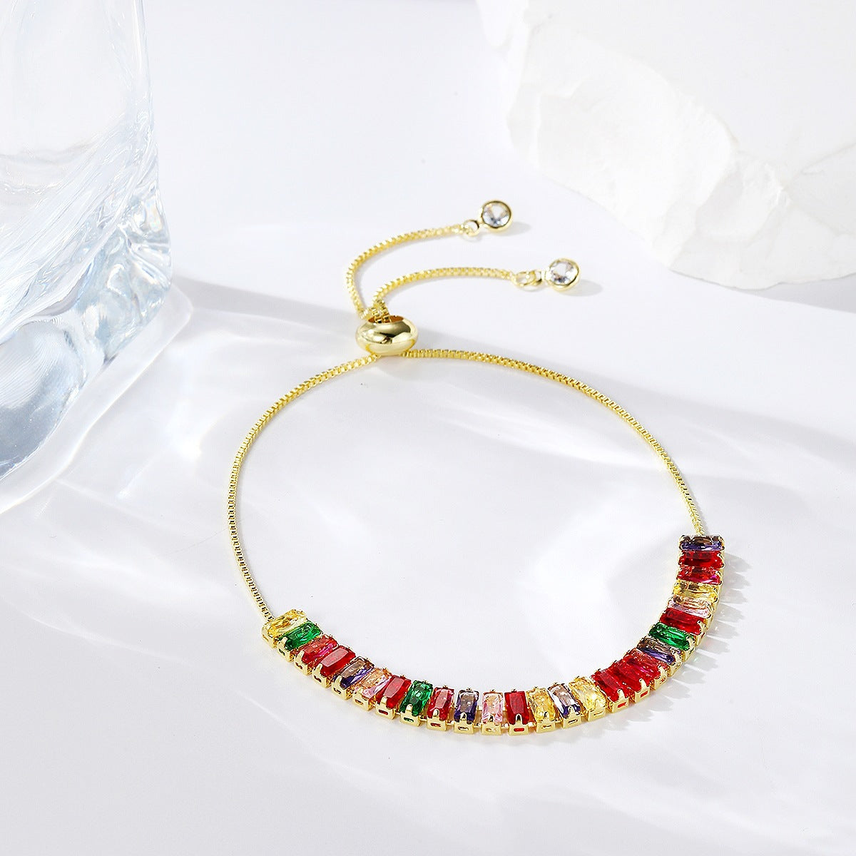 Wholesale Color Zirconium Bracelet  Adjustable Bracelet