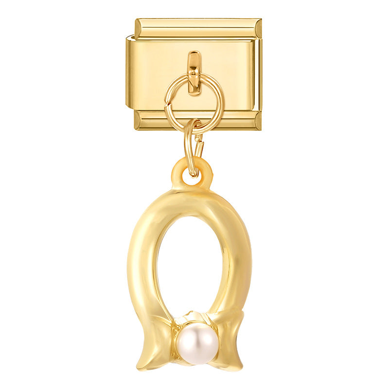 Wholesale  Italian Charm Bracelet 9mm DIY Creative Retro Stainless Steel Composable Bracelet