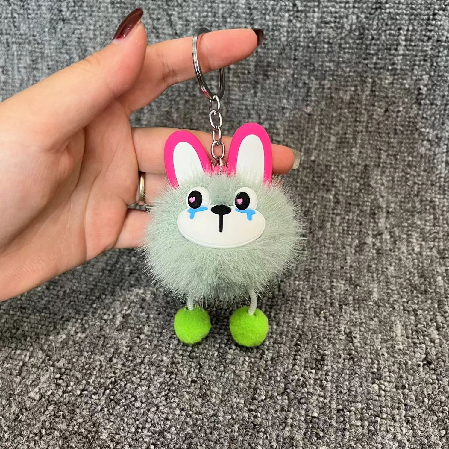 Wholesale Rabbit Plush Pendant Keychains ACC-KC-ChenChen001