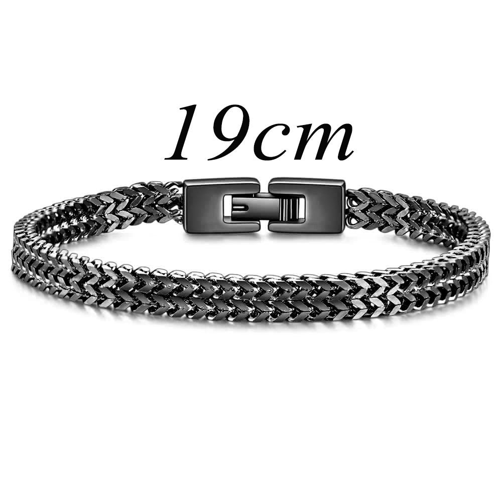 Wholesale Stainless Steel 6MM Keel Snake Chain Bracelet for Men Titanium Steel Bracelet Men's Bracelets ACC-BT-ZhongZhe005