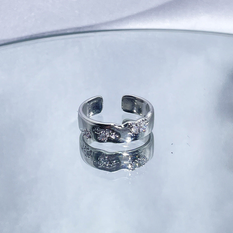 Wholesale Light luxury high-grade couple ring set