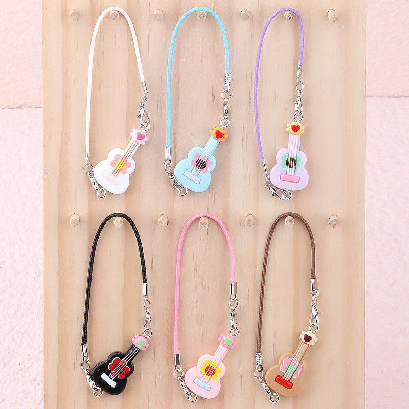 Wholesale Cute cartoon mini guitar doll accessories