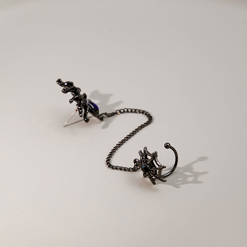 Wholesale Alloy Spider Web Earrings