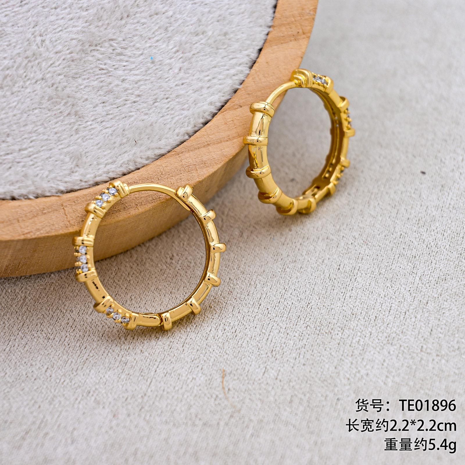 Wholesale  s925 silver copper plated gold earrings