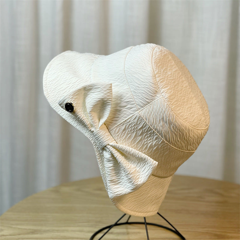 Wholesale Bow Basin Hat Bucket Hat Sun Hat ACC-HT-RuYi003