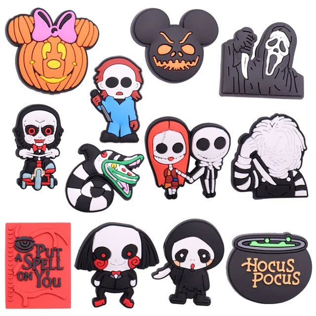 Wholesale 100pcs anime characters Shoes Charms