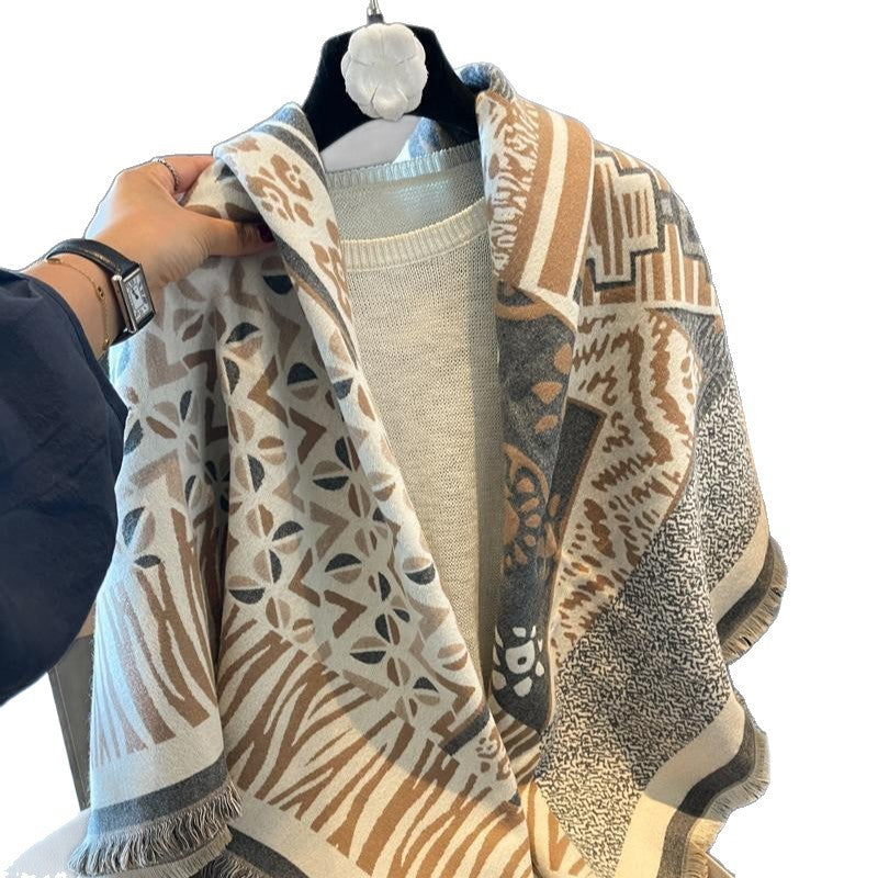 Wholesale Large Square Towel Silk Scarf