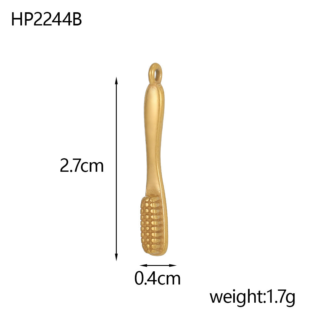 Wholesale Stainless steel three-dimensional pendant