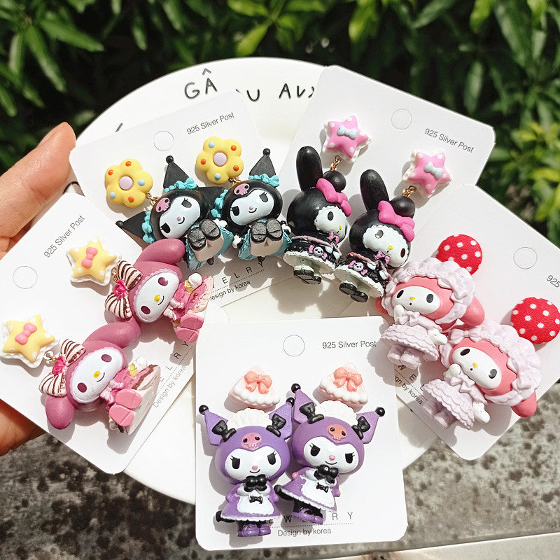 Wholesale Cute Cartoon Doll Earrings ACCVIP-ES-XingJun013