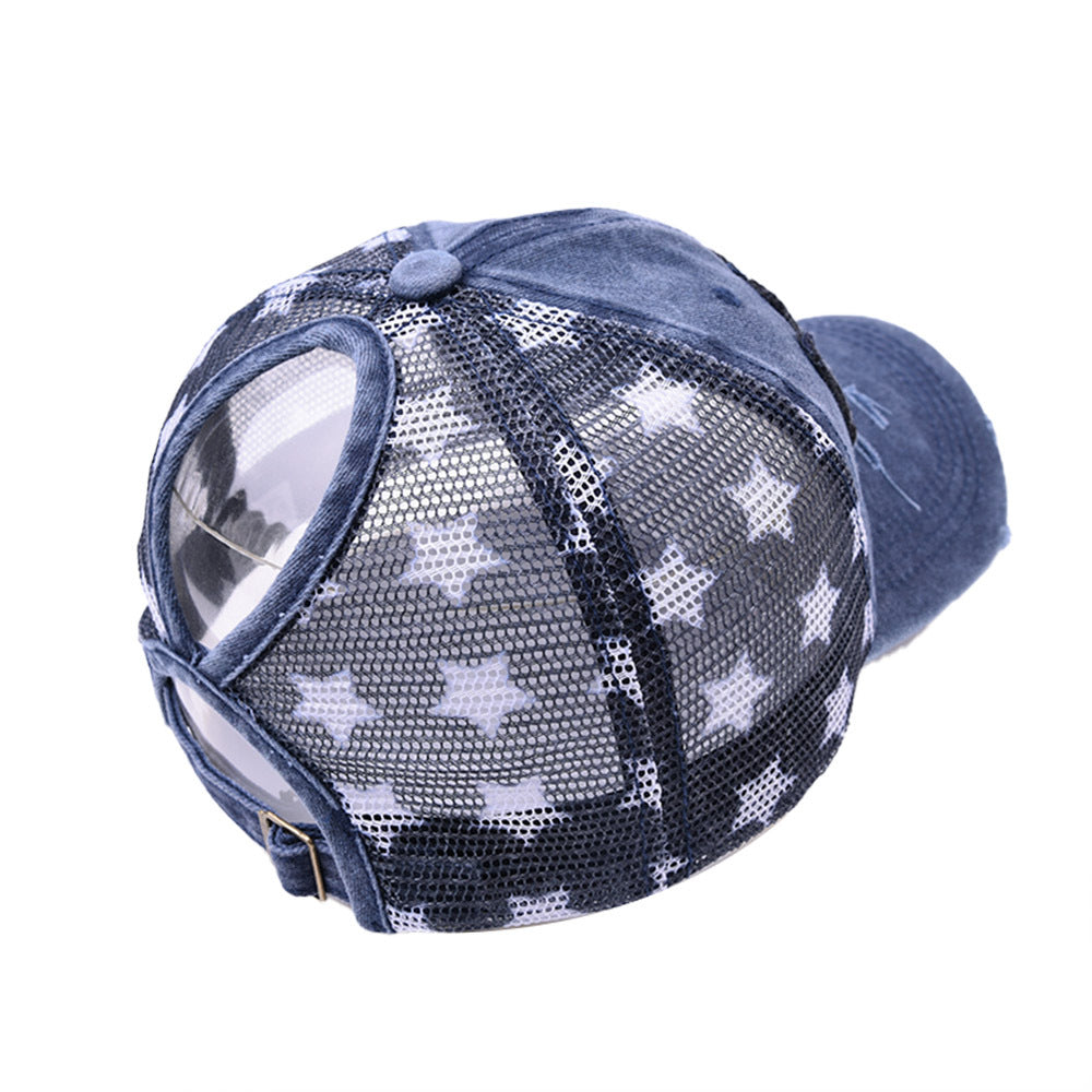 Wholesale American Independence Day USA Baseball Cap Flag Five-Pointed Star Hat ACC-HT-BaiZuzu002