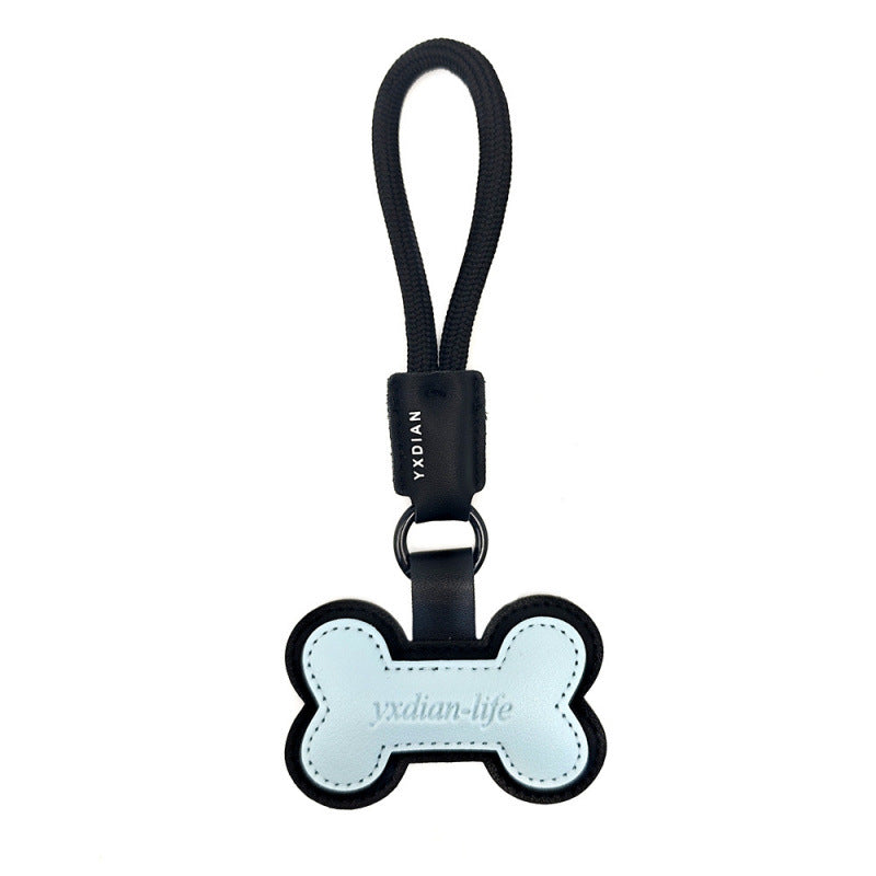 Wholesale Cartoon Cat Paw Leather Keychain Bag Charm For Couples Students Gift